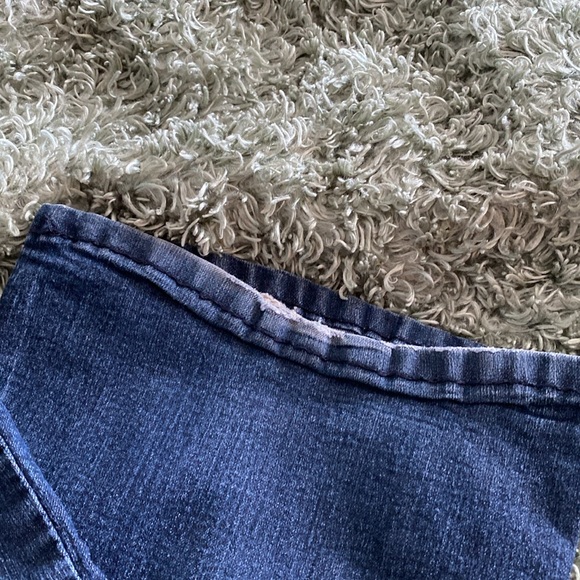 Source of Wisdom Jeans - Boot Cut - Dark Wash - Lightly Used - Good Condition - Picture 4 of 5